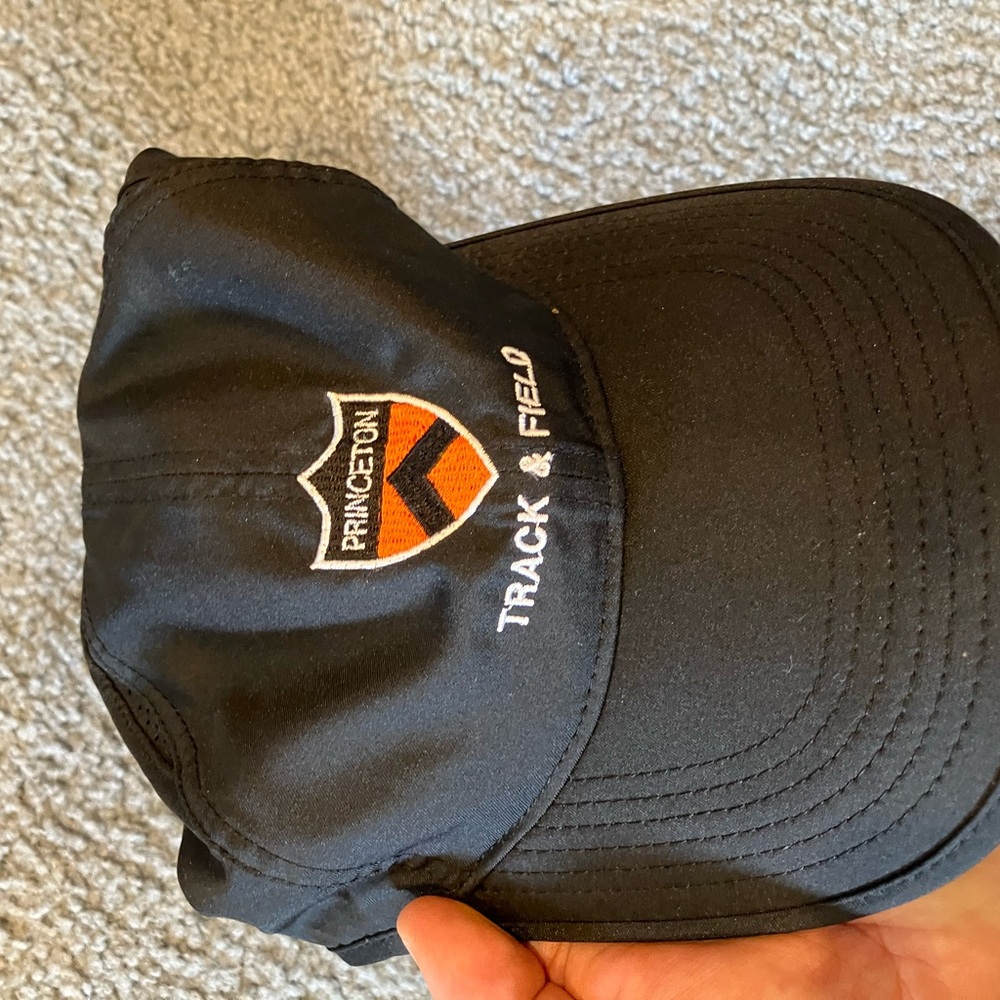Princeton Track & Field Black running Cap